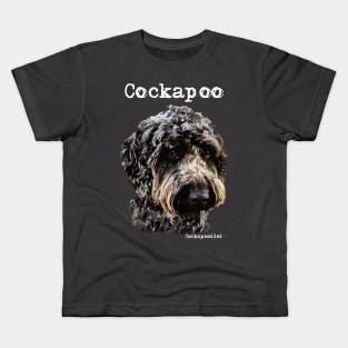 Black Cockapoo / Spoodle and Doodle Dog Kids T-Shirt